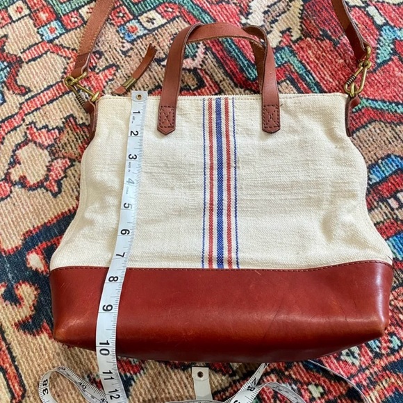 Madewell Canvas Striped Mini Transport - Picture 7 of 11
